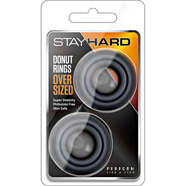 Stay Hard - Donut Rings Oversized