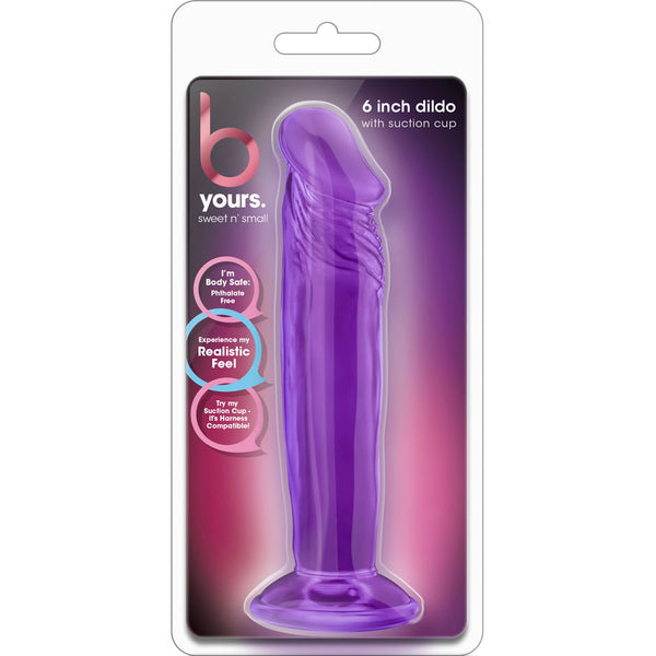 Blush Novelties B Yours Sweet N' Small 6" Dildo - Extreme Toyz Singapore - https://extremetoyz.com.sg - Sex Toys and Lingerie Online Store