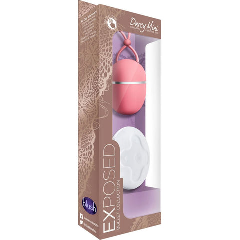 Exposed - Darcy Mini - Wireless Vibrating Egg - Dusty Rose