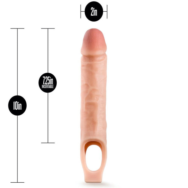 Blush Novelties Performance 10" Cock Sheath Penis Extender - Extreme Toyz Singapore - https://extremetoyz.com.sg - Sex Toys and Lingerie Online Store