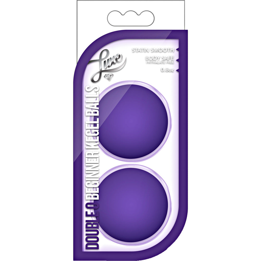 Blush Novelties Luxe Double O Beginner Kegel Balls -  Extreme Toyz Singapore - https://extremetoyz.com.sg - Sex Toys and Lingerie Online Store