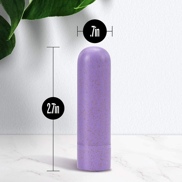 Blush Novelties Gaia Eco Rechargeable Bullet - The World's First Biodegradable Vibe - Extreme Toyz Singapore - https://extremetoyz.com.sg - Sex Toys and Lingerie Online Store
