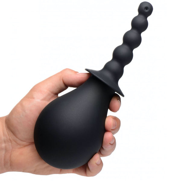 Curve Novelties Rooster Tail Cleaner Rippled Anal Douche - Extreme Toyz Singapore - https://extremetoyz.com.sg - Sex Toys and Lingerie Online Store