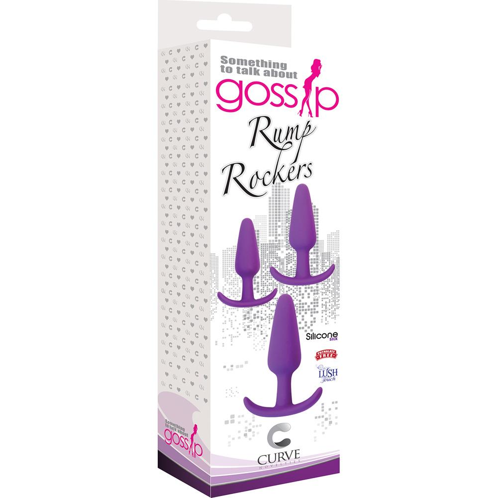 Curve Novelties Gossip Rump Rockers Anal Plug Set - Extreme Toyz Singapore - https://extremetoyz.com.sg - Sex Toys and Lingerie Online Store - Bondage Gear / Vibrators / Electrosex Toys / Wireless Remote Control Vibes / Sexy Lingerie and Role Play / BDSM / Dungeon Furnitures / Dildos and Strap Ons  / Anal and Prostate Massagers / Anal Douche and Cleaning Aide / Delay Sprays and Gels / Lubricants and more...
