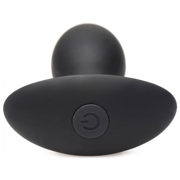 Curve Novelties Rooster Rumbler Rechargeable Vibrating Silicone Butt Plug - Medium - Extreme Toyz Singapore - https://extremetoyz.com.sg - Sex Toys and Lingerie Online Store