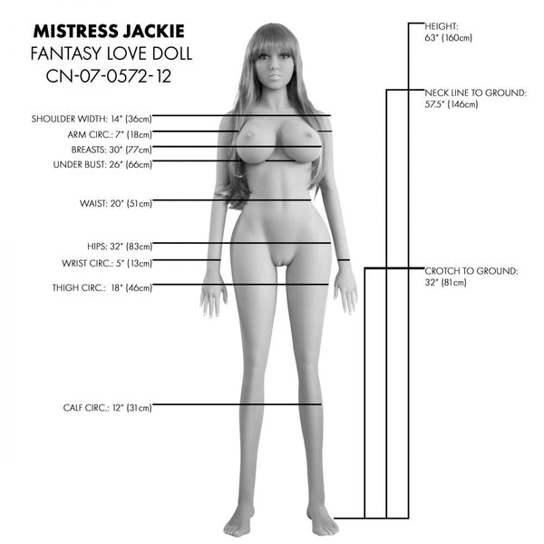 Curve Toys Mistress Jackie Life Size Sex Doll - Extreme Toyz Singapore - https://extremetoyz.com.sg - Sex Toys and Lingerie Online Store