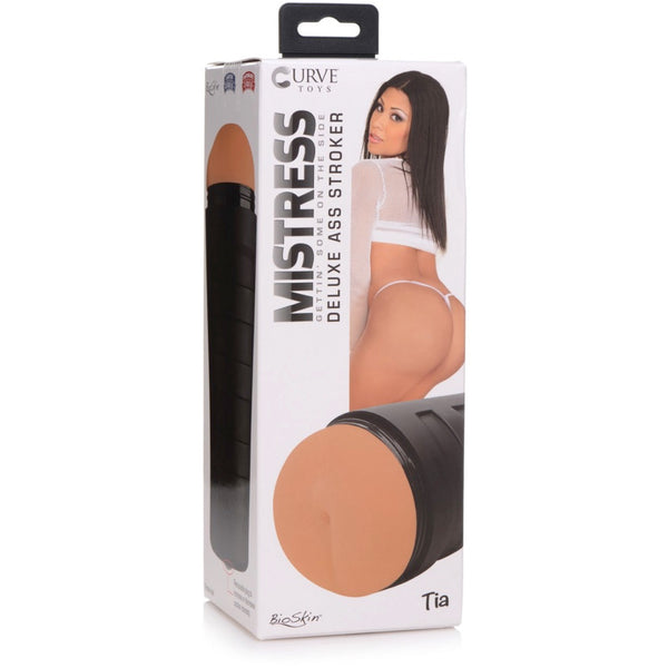 Curve Toys Tia Deluxe Ass Stroker - Extreme Toyz Singapore - https://extremetoyz.com.sg - Sex Toys and Lingerie Online Store