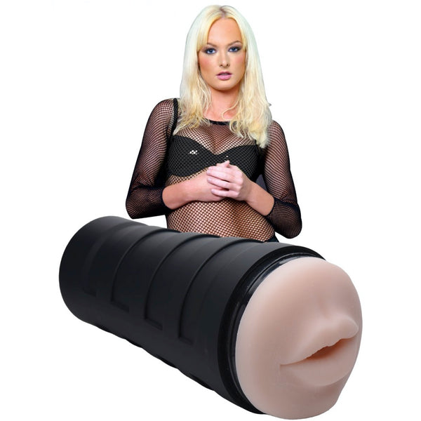Curve Toys Dani Deluxe Mouth Stroker - Extreme Toyz Singapore - https://extremetoyz.com.sg - Sex Toys and Lingerie Online Store