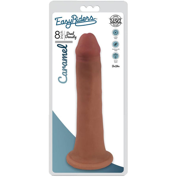 Curve Novelties Easy Riders 8" Dual Density Bioskin Dildo - Extreme Toyz Singapore - https://extremetoyz.com.sg - Sex Toys and Lingerie Online Store - Bondage Gear / Vibrators / Electrosex Toys / Wireless Remote Control Vibes / Sexy Lingerie and Role Play / BDSM / Dungeon Furnitures / Dildos and Strap Ons  / Anal and Prostate Massagers / Anal Douche and Cleaning Aide / Delay Sprays and Gels / Lubricants and more...