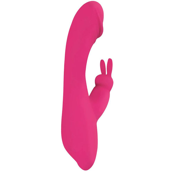 Curve Novelties Power Bunnies Flutters 10X Rechargeable G-Spot Rabbit Vibrator - Extreme Toyz Singapore - https://extremetoyz.com.sg - Sex Toys and Lingerie Online Store