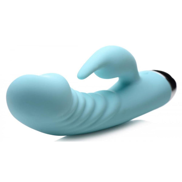 Curve Novelties Power Bunnies Sassy 10X Rechargeable Silicone G-Spot Vibrator -  Extreme Toyz Singapore - https://extremetoyz.com.sg - Sex Toys and Lingerie Online Store