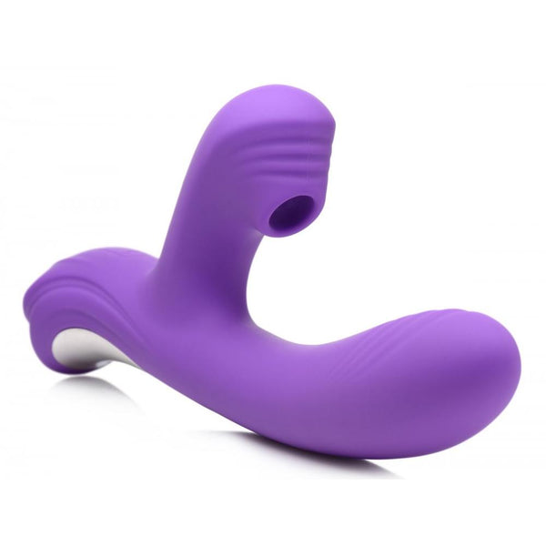 Curve Novelties Power Bunnies Shivers 30X Rechargeable Silicone Suction Rabbit Vibrator - Extreme Toyz Singapore - https://extremetoyz.com.sg - Sex Toys and Lingerie Online Store