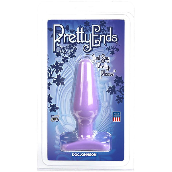 Doc Johnson Pretty Ends Iridescent Butt Plug Medium Extreme Toyz Singapore