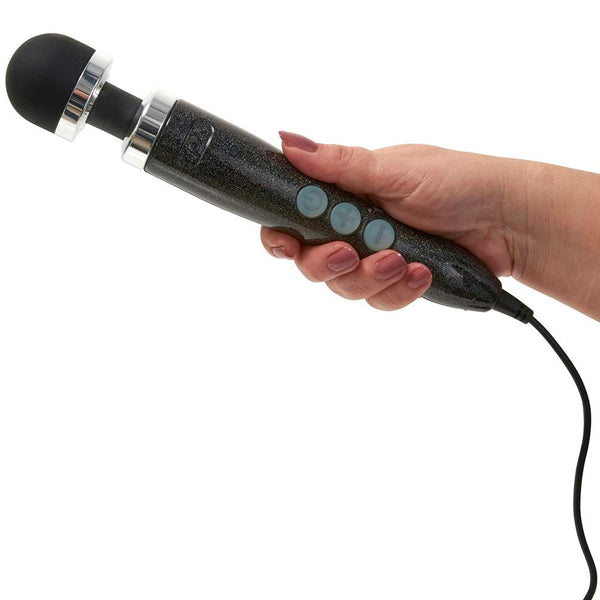 DOXY Die Cast 3 Wand Massager - Disco Black - Extreme Toyz Singapore - https://extremetoyz.com.sg - Sex Toys and Lingerie Online Store - Bondage Gear / Vibrators / Electrosex Toys / Wireless Remote Control Vibes / Sexy Lingerie and Role Play / BDSM / Dungeon Furnitures / Dildos and Strap Ons  / Anal and Prostate Massagers / Anal Douche and Cleaning Aide / Delay Sprays and Gels / Lubricants and more...