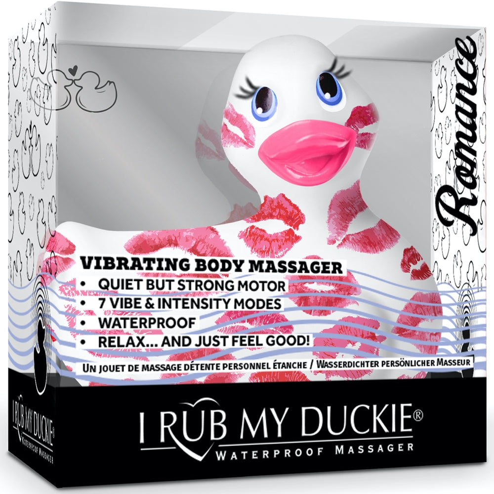 Big Teaze Toys I Rub My Duckie Romance White Massager - Extreme Toyz Singapore - https://extremetoyz.com.sg - Sex Toys and Lingerie Online Store
