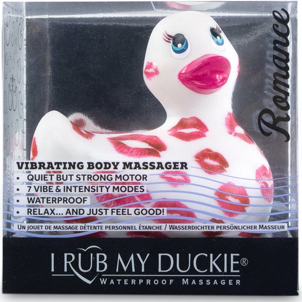 Big Teaze Toys I Rub My Duckie Romance White Massager - Extreme Toyz Singapore - https://extremetoyz.com.sg - Sex Toys and Lingerie Online Store