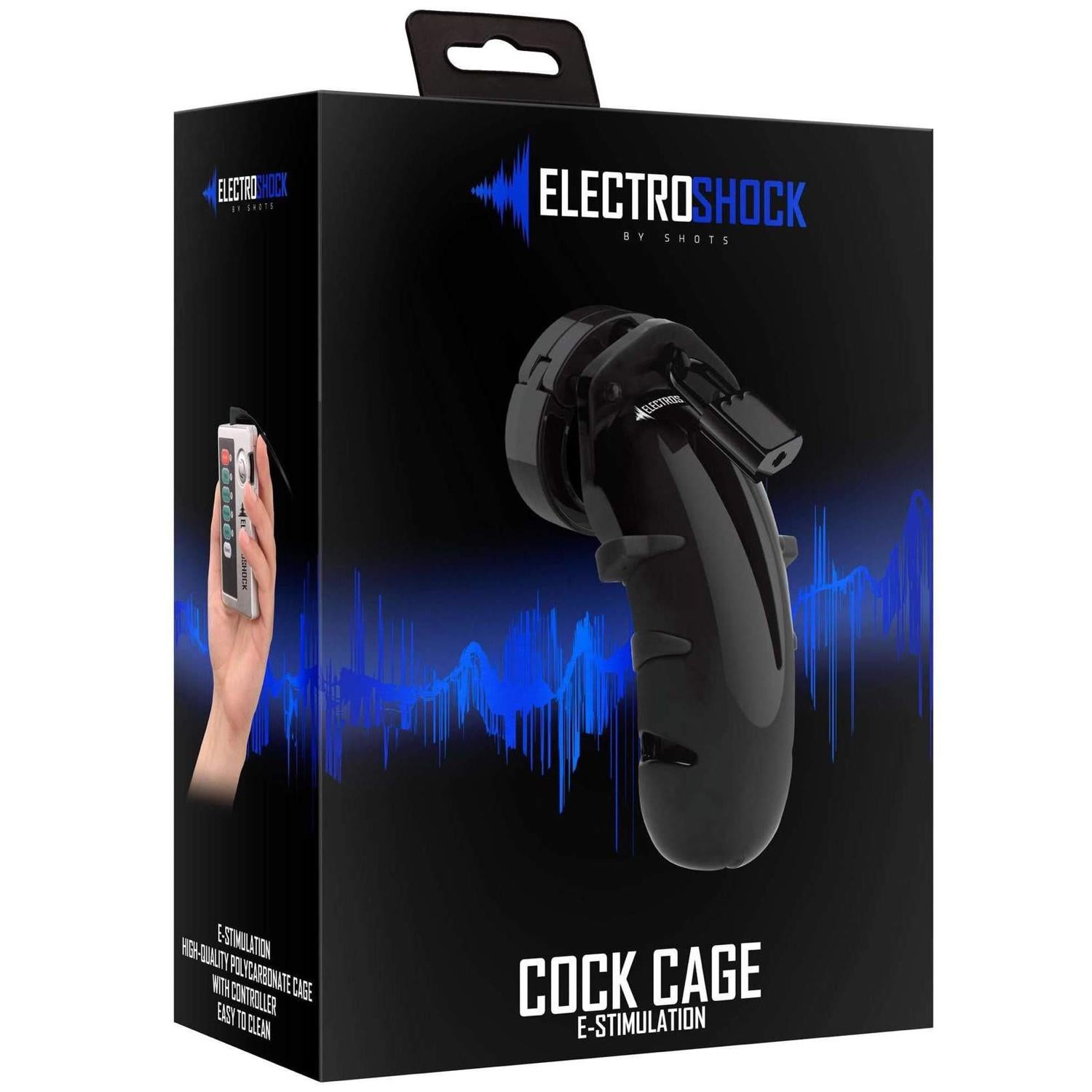 ElectroShock E-stim Chastity Cock Cage – Extreme Toyz