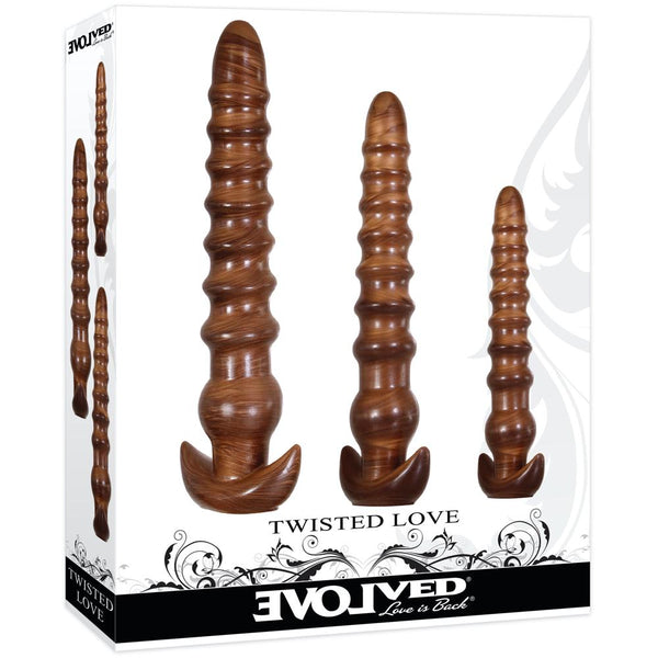 Evolved Novelties Twisted Love Anal probe Set - Extreme Toyz Singapore - https://extremetoyz.com.sg - Sex Toys and Lingerie Online Store