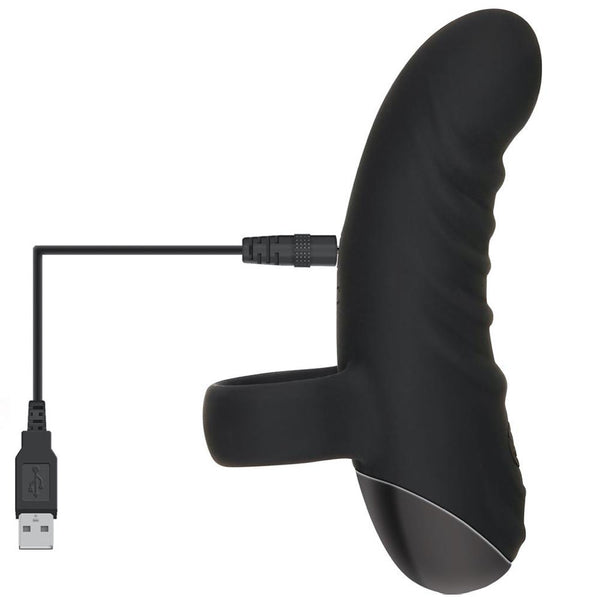 Evolved Novelties Hooked On You 8 Functions Rechargeable Finger Vibrator -  Extreme Toyz Singapore - https://extremetoyz.com.sg - Sex Toys and Lingerie Online Store