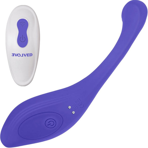 Evolved Novelties Anywhere Vibe Remote Control Rechargeable G-Spot & Clitoral Vibrator - Extreme Toyz Singapore - https://extremetoyz.com.sg - Sex Toys and Lingerie Online Store