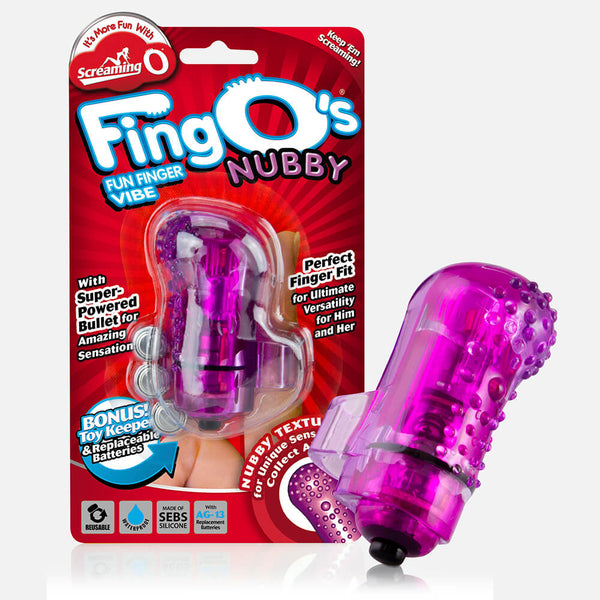 Screaming O FingO Finger Vibe - Assorted Colours - Extreme Toyz Singapore - https://extremetoyz.com.sg - Sex Toys and Lingerie Online Store - Bondage Gear / Vibrators / Electrosex Toys / Wireless Remote Control Vibes / Sexy Lingerie and Role Play / BDSM / Dungeon Furnitures / Dildos and Strap Ons  / Anal and Prostate Massagers / Anal Douche and Cleaning Aide / Delay Sprays and Gels / Lubricants and more...