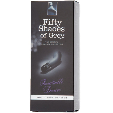 Fifty Shades of Grey Collection: Insatiable Desire Mini G-Spot Vibrator - Extreme Toyz Singapore - https://extremetoyz.com.sg - Sex Toys and Lingerie Online Store