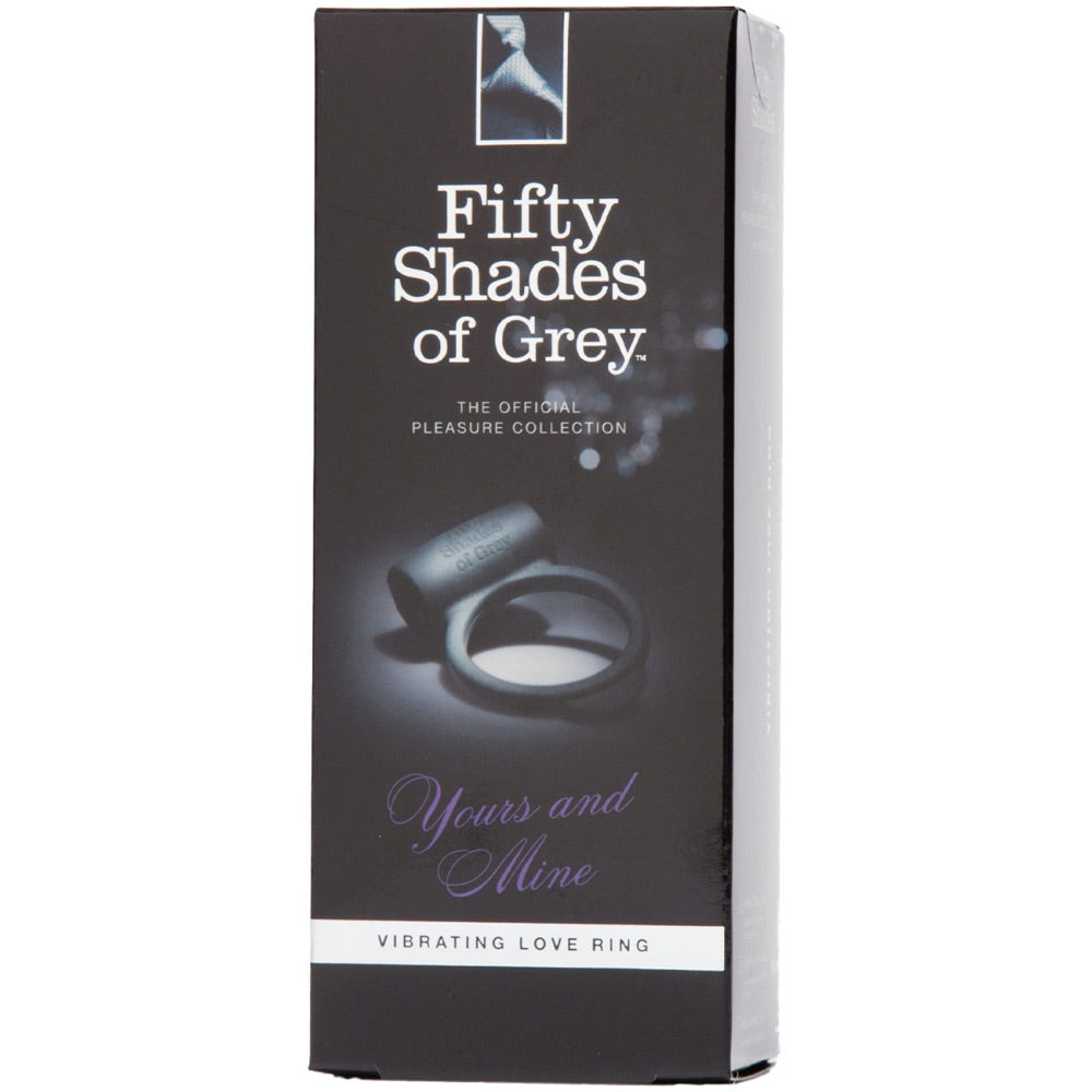 Fifty Shades of Grey Collection: Yours and Mine Vibrating Love Ring - Extreme Toyz Singapore - https://extremetoyz.com.sg - Sex Toys and Lingerie Online Store