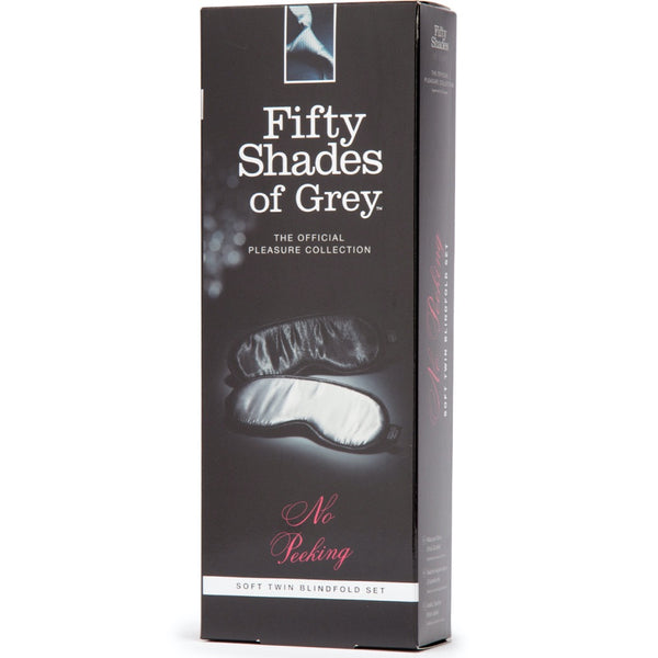 Fifty Shades of Grey Collection: No Peeking Soft Twin Blindfold Set
