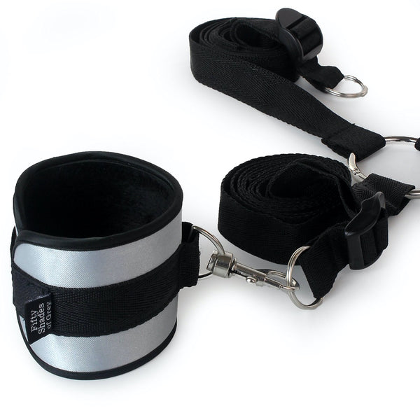 Fifty Shades of Grey Collection: Hard Limits Bed Restraint Kit - Extreme Toyz Singapore - https://extremetoyz.com.sg - Sex Toys and Lingerie Online Store