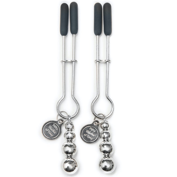 Fifty Shades of Grey Collection: The Pinch Adjustable Nipple Clamps - Extreme Toyz Singapore - https://extremetoyz.com.sg - Sex Toys and Lingerie Online Store