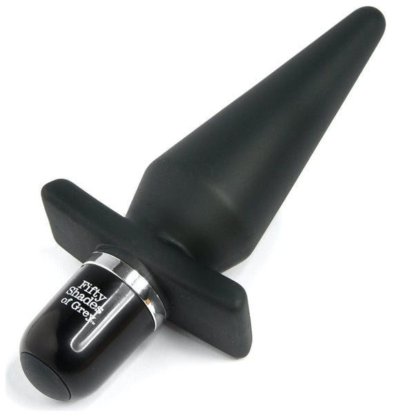 Fifty Shades of Grey Collection: Delicious Fullness Vibrating Butt Plug - Extreme Toyz Singapore - https://extremetoyz.com.sg - Sex Toys and Lingerie Online Store