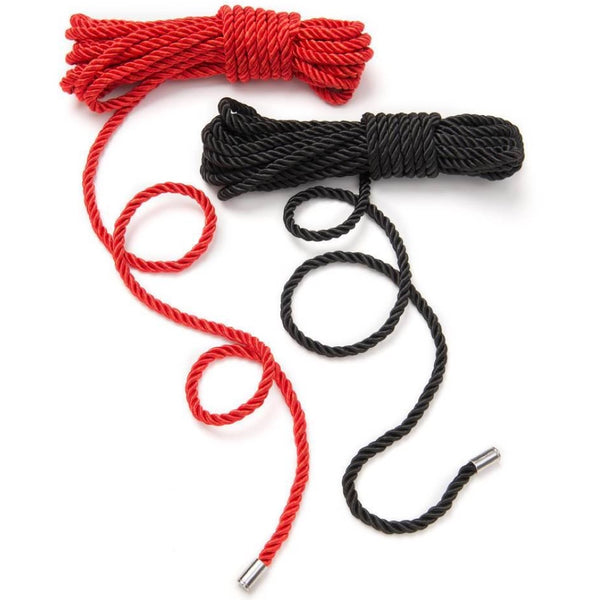 Fifty Shades of Grey Collection: Restrain Me Bondage Rope Twin Pack - Extreme Toyz Singapore - https://extremetoyz.com.sg - Sex Toys and Lingerie Online Store