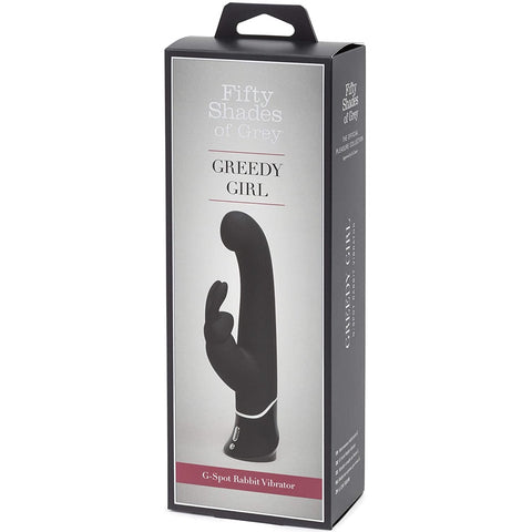 Fifty Shades of Grey Greedy Girl Collection: G-Spot Rabbit Vibrator - Extreme Toyz Singapore - https://extremetoyz.com.sg - Sex Toys and Lingerie Online Store