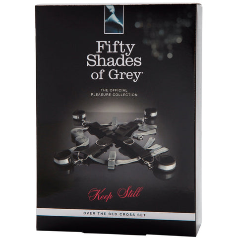 Fifty Shades of Grey Collection: Keep Still Over the Bed Cross Restraint -  Extreme Toyz Singapore - https://extremetoyz.com.sg - Sex Toys and Lingerie Online Store