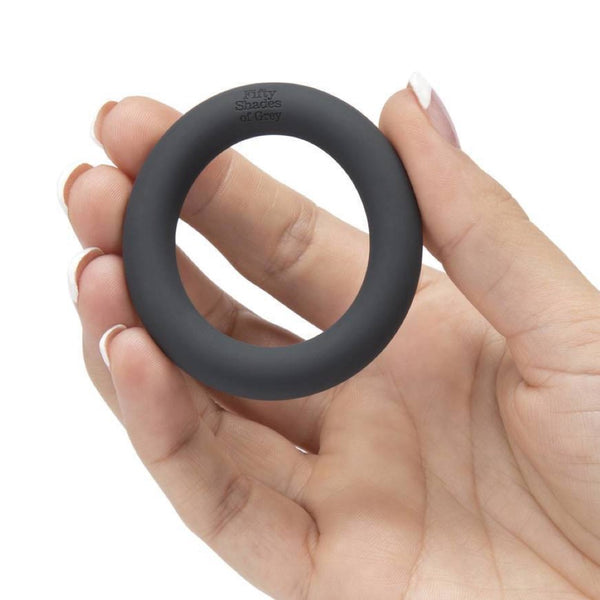Fifty Shades of Grey The Weekend Collection: A Perfect O Silicone Cock Ring - Extreme Toyz Singapore - https://extremetoyz.com.sg - Sex Toys and Lingerie Online Store