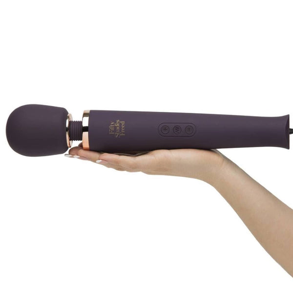 Fifty Shades of Grey Freed Collection: Awash with Sensation Mains Wand Vibrator - Extreme Toyz Singapore - https://extremetoyz.com.sg - Sex Toys and Lingerie Online Store