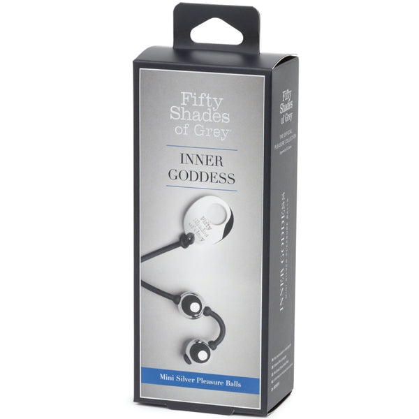 Fifty Shades of Grey Inner Goddess Collection: Mini Silver Pleasure Balls 85g - Extreme Toyz Singapore - https://extremetoyz.com.sg - Sex Toys and Lingerie Online Store