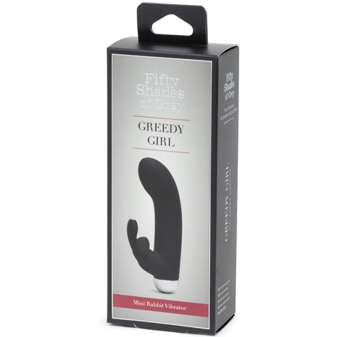 Fifty Shades of Grey Greedy Girl Collection: Mini Rabbit Vibrator - Extreme Toyz Singapore - https://extremetoyz.com.sg - Sex Toys and Lingerie Online Store