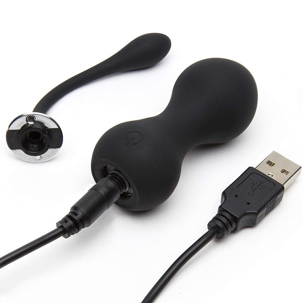Fifty Shades of Grey Relentless Vibrations Collection: Remote Kegel Balls - Extreme Toyz Singapore - https://extremetoyz.com.sg - Sex Toys and Lingerie Online Store