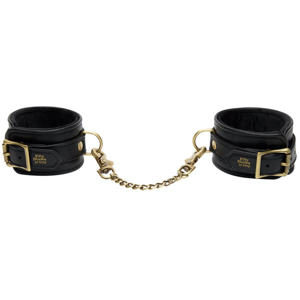 Fifty Shades of Grey Bound to You Collection: Ankle Cuffs - Extreme Toyz Singapore - https://extremetoyz.com.sg - Sex Toys and Lingerie Online Store