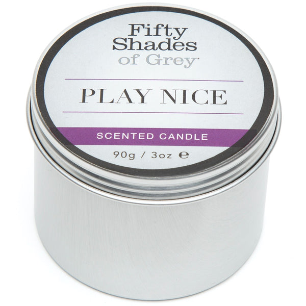 Fifty Shades of Grey Play Nice Collection: Vanilla Scented Candle 90g - Extreme Toyz Singapore - https://extremetoyz.com.sg - Sex Toys and Lingerie Online Store