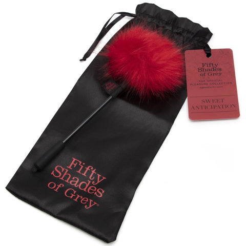 Fifty Shades of Grey Sweet Anticipation Collection: Faux Feather Tickler - Extreme Toyz Singapore - https://extremetoyz.com.sg - Sex Toys and Lingerie Online Store