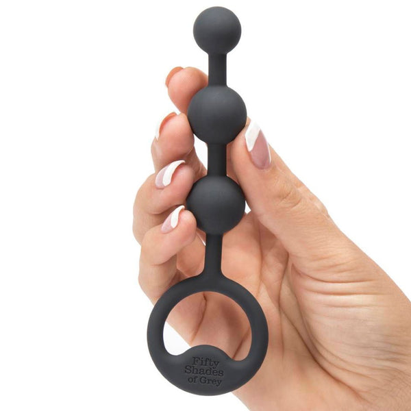 Fifty Shades of Grey The Weekend Collection: Carnal Bliss Silicone Pleasure Beads - Extreme Toyz Singapore - https://extremetoyz.com.sg - Sex Toys and Lingerie Online Store