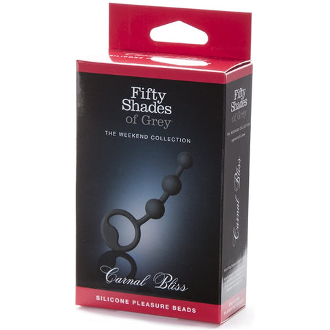 Fifty Shades of Grey The Weekend Collection: Carnal Bliss Silicone Pleasure Beads - Extreme Toyz Singapore - https://extremetoyz.com.sg - Sex Toys and Lingerie Online Store