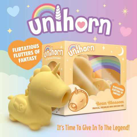Unihorn Bean Blossom Flickering Tongue Rechargeable Vibe - Extreme Toyz Singapore - https://extremetoyz.com.sg - Sex Toys and Lingerie Online Store