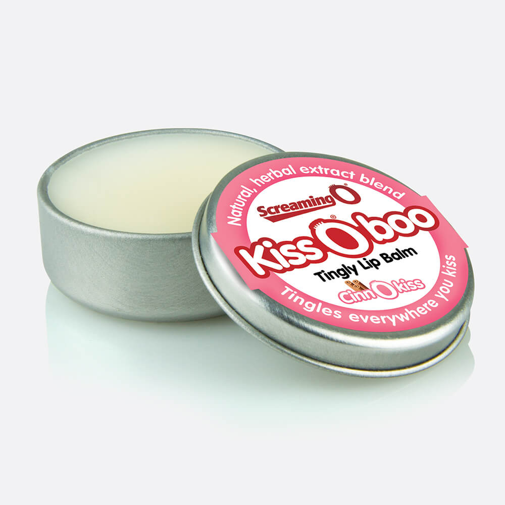 Screaming O KissOBoo Tingly Lip Balm (2 Flavours Available) - Extreme Toyz Singapore - https://extremetoyz.com.sg - Sex Toys and Lingerie Online Store - Bondage Gear / Vibrators / Electrosex Toys / Wireless Remote Control Vibes / Sexy Lingerie and Role Play / BDSM / Dungeon Furnitures / Dildos and Strap Ons  / Anal and Prostate Massagers / Anal Douche and Cleaning Aide / Delay Sprays and Gels / Lubricants and more...