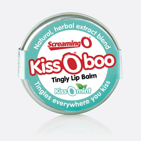 Screaming O KissOBoo Tingly Lip Balm (2 Flavours Available) - Extreme Toyz Singapore - https://extremetoyz.com.sg - Sex Toys and Lingerie Online Store - Bondage Gear / Vibrators / Electrosex Toys / Wireless Remote Control Vibes / Sexy Lingerie and Role Play / BDSM / Dungeon Furnitures / Dildos and Strap Ons  / Anal and Prostate Massagers / Anal Douche and Cleaning Aide / Delay Sprays and Gels / Lubricants and more...