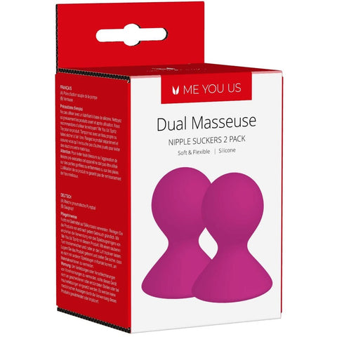 Me You Us Dual Masseuse Silicone Nipple Suckers - Extreme Toyz Singapore - https://extremetoyz.com.sg - Sex Toys and Lingerie Online Store