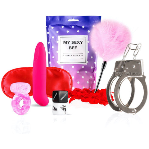 LoveBoxxx My Sexy BFF 7 Piece Gift Set - Extreme Toyz Singapore - https://extremetoyz.com.sg - Sex Toys and Lingerie Online Store