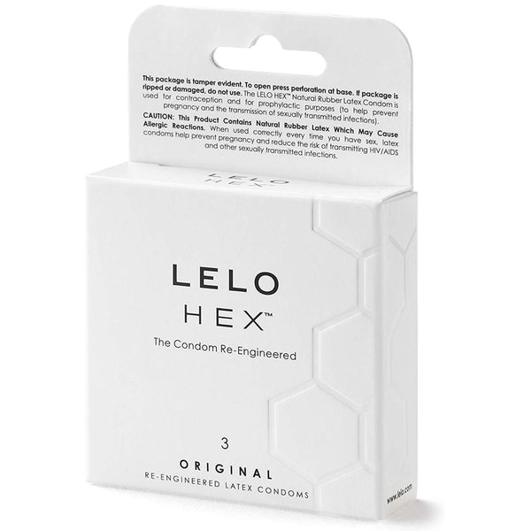 LELO Hex Original Condoms 3 Pack - Extreme Toyz Singapore - https://extremetoyz.com.sg - Sex Toys and Lingerie Online Store - Bondage Gear / Vibrators / Electrosex Toys / Wireless Remote Control Vibes / Sexy Lingerie and Role Play / BDSM / Dungeon Furnitures / Dildos and Strap Ons  / Anal and Prostate Massagers / Anal Douche and Cleaning Aide / Delay Sprays and Gels / Lubricants and more...